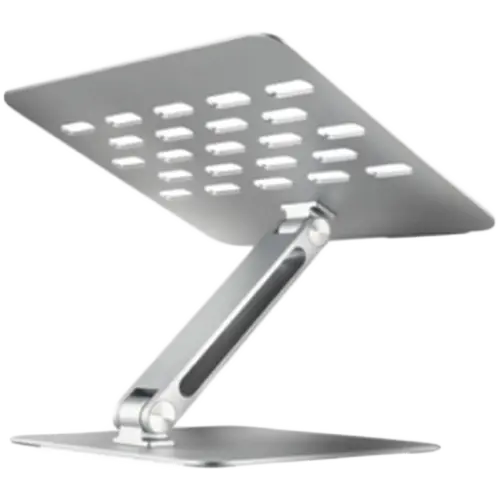 STND-LQ ALUMINUM HQ stand for 10" - 16" laptops, adjustable height & angle