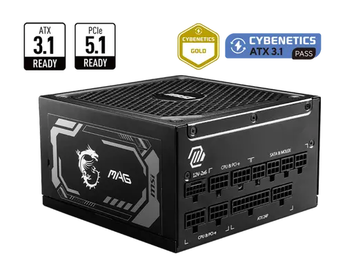 Захранване, PSU MSI MAG A1250GL PCIE5