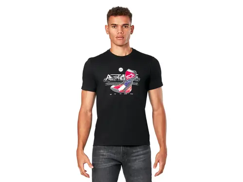 Тениска R BOOT CSF SS TEE BLACK ALPINESTARS - M