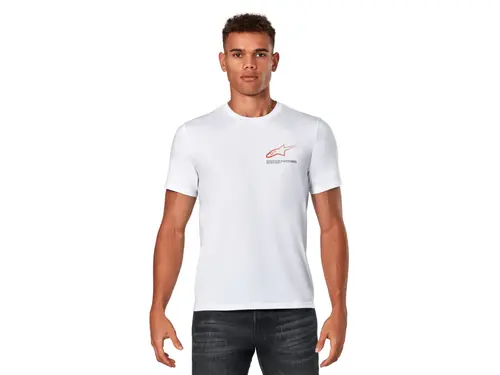 Тениска SEQUEL CSF SS TEE WHITE ALPINESTARS - L