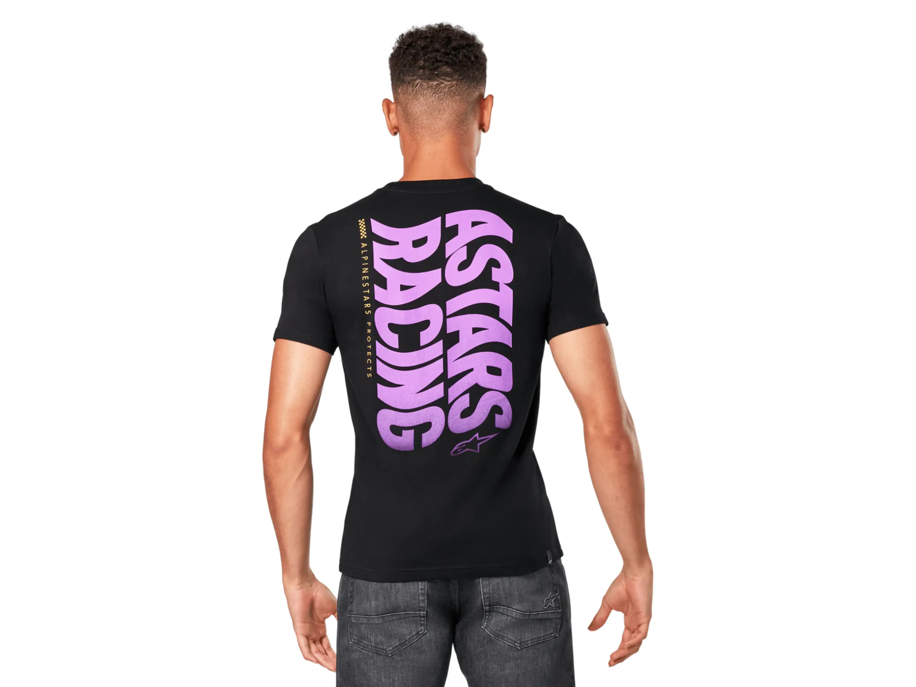 Тениска SWERVE CSF SS TEE BLACK ALPINESTARS - image 1