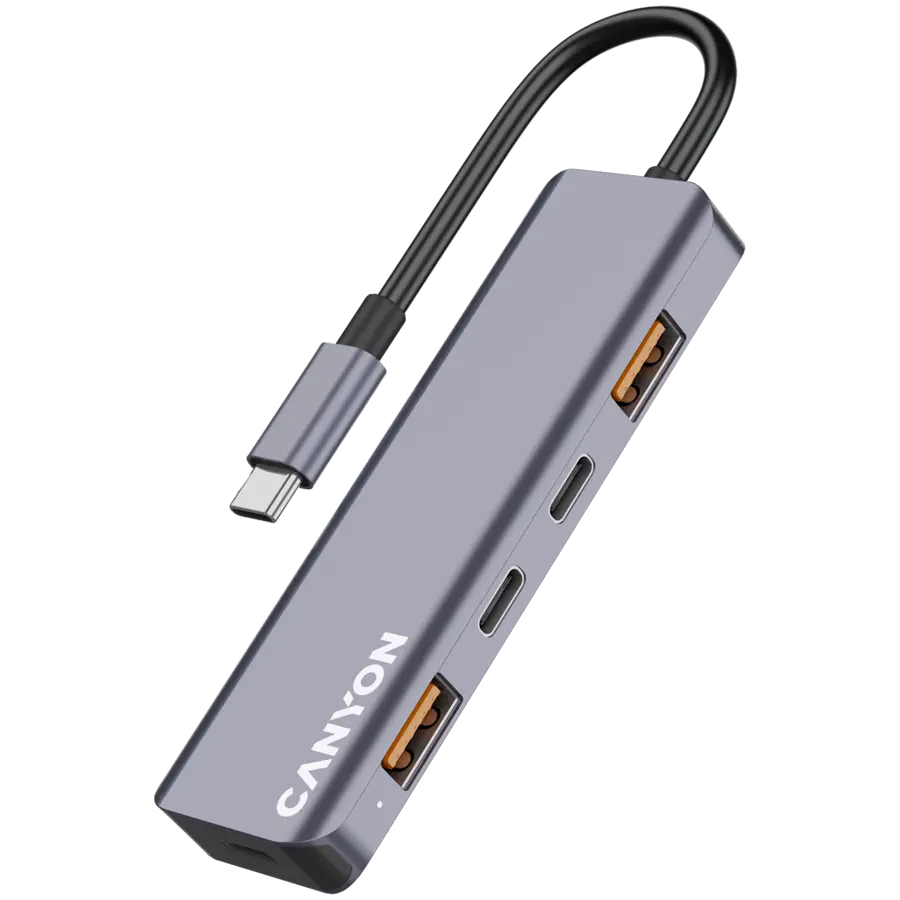 CANYON hub DS-18 5in1 USB-C gri - image 2