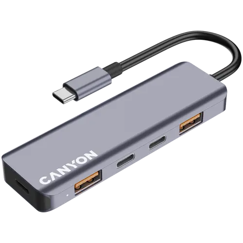 CANYON hub DS-18 5in1 USB-C Grey - image 3