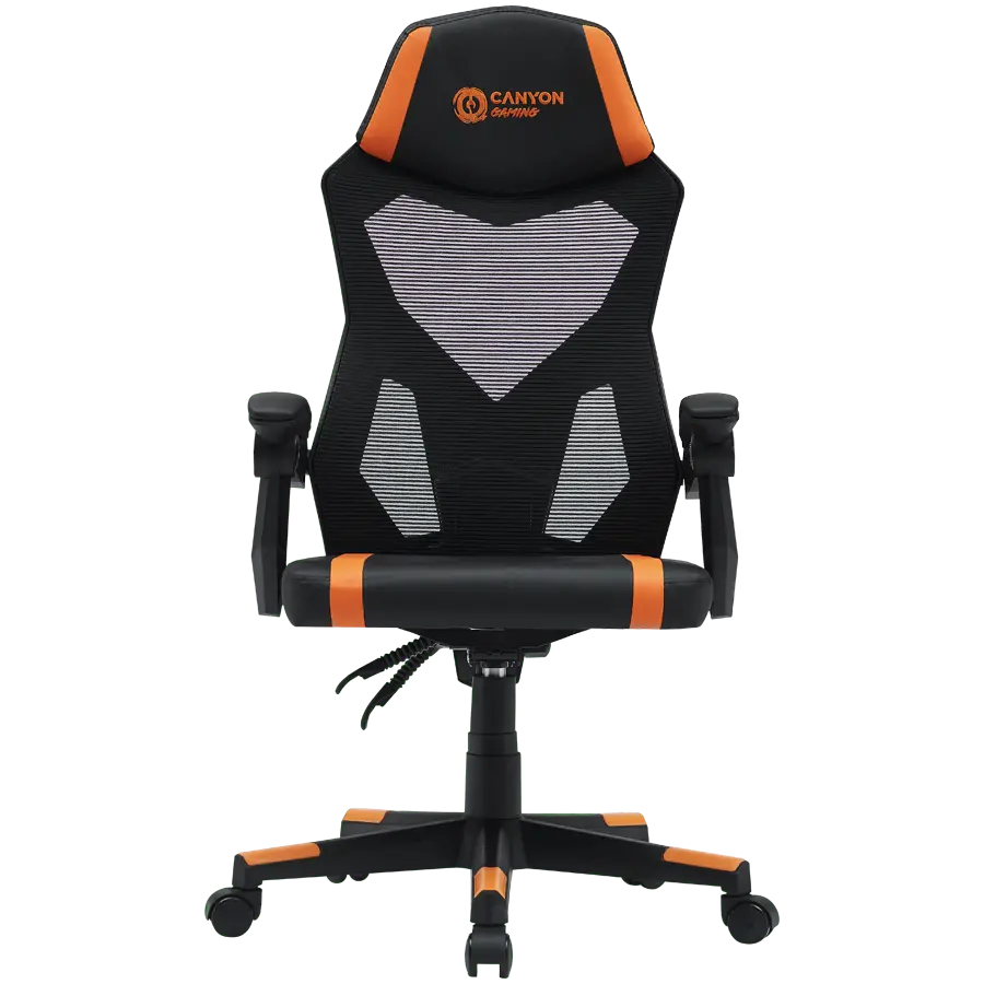 CANYON gaming καρέκλα Flow MCH01 Mesh μαύρο πορτοκαλί