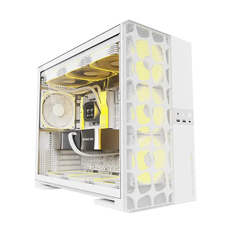Geometric Future кутия Case EATX - Model 5 Vent White - image 1