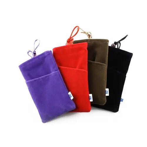 Husă pentru telefon și tabletă, ZTE, material textil moale, violet 4.3''(10.92cm) - 1