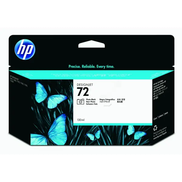ГЛАВА ЗА HEWLETT PACKARD Designjet T610/T1100 - Photo black - /72/ - PN C9370A - image 1
