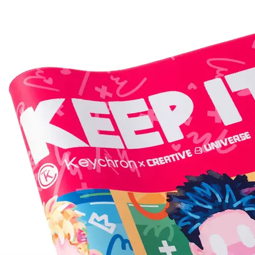 Covor de birou Keychron - Rapper Keep it Real - 3