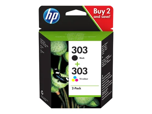 HP 303 2-pack Black/Tri-color Original Ink Cartridge - image 10