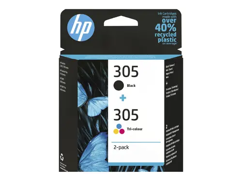 HP 305 2-Pack Tri-color/Black Original Ink Cartridge - image 10