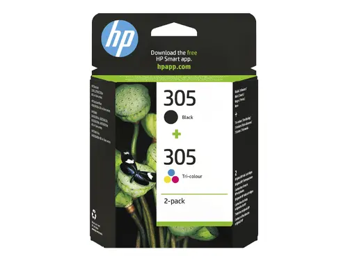 HP 305 2-Pack Tri-color/Black Original Ink Cartridge - image 11