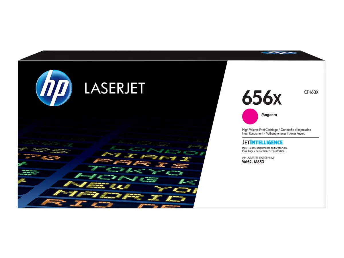 Αναλώσιμο, HP 656X υψηλής απόδοσης ματζέντα γνήσιο τόνερ LaserJet (CF463X)