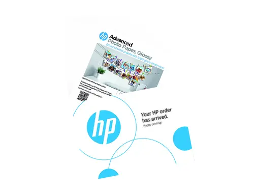 HP Advanced Photo Paper Gloss 5x5 in 127x127 mm - 20 sheets