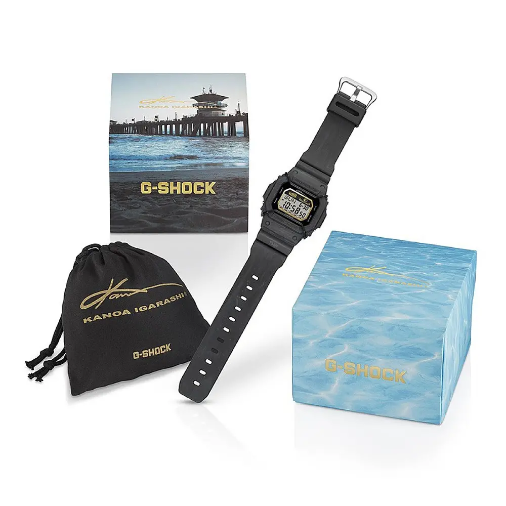Мъжки часовник Casio G-Shock Kanoa Igarashi Limited Edition - GLX-5600KB-1ER - image 3