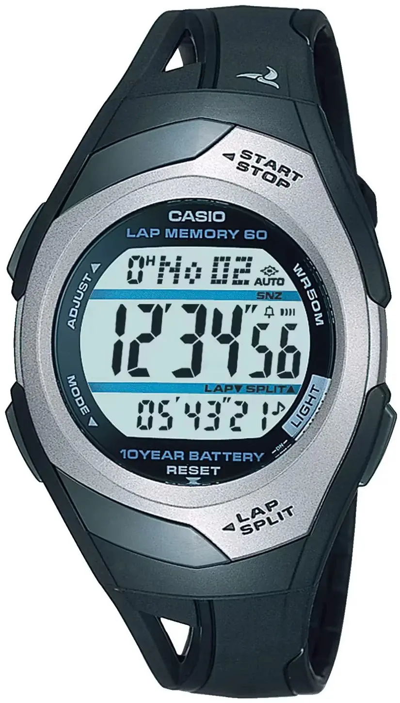 Дигитален часовник Casio - STR-300C-1VEF