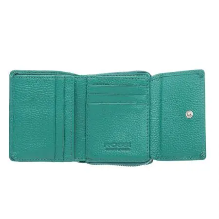 Дамски портфейл цвят езерово синьо ROSSI - image 3