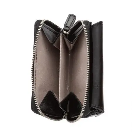Portofel pentru femei culoare negru ROSSI - image 2