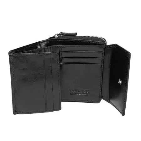 Portofel pentru femei culoare negru ROSSI - image 5