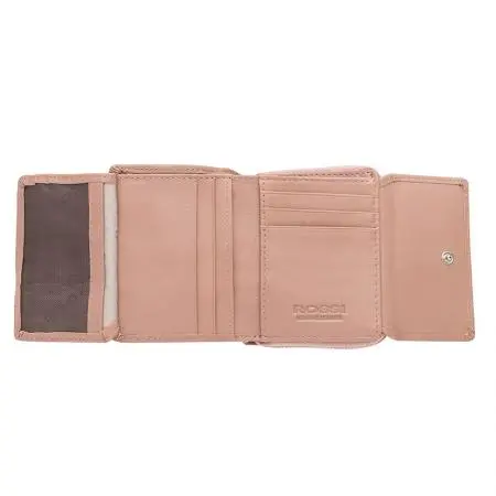 Portofel pentru femei culoare roz ROSSI - 5