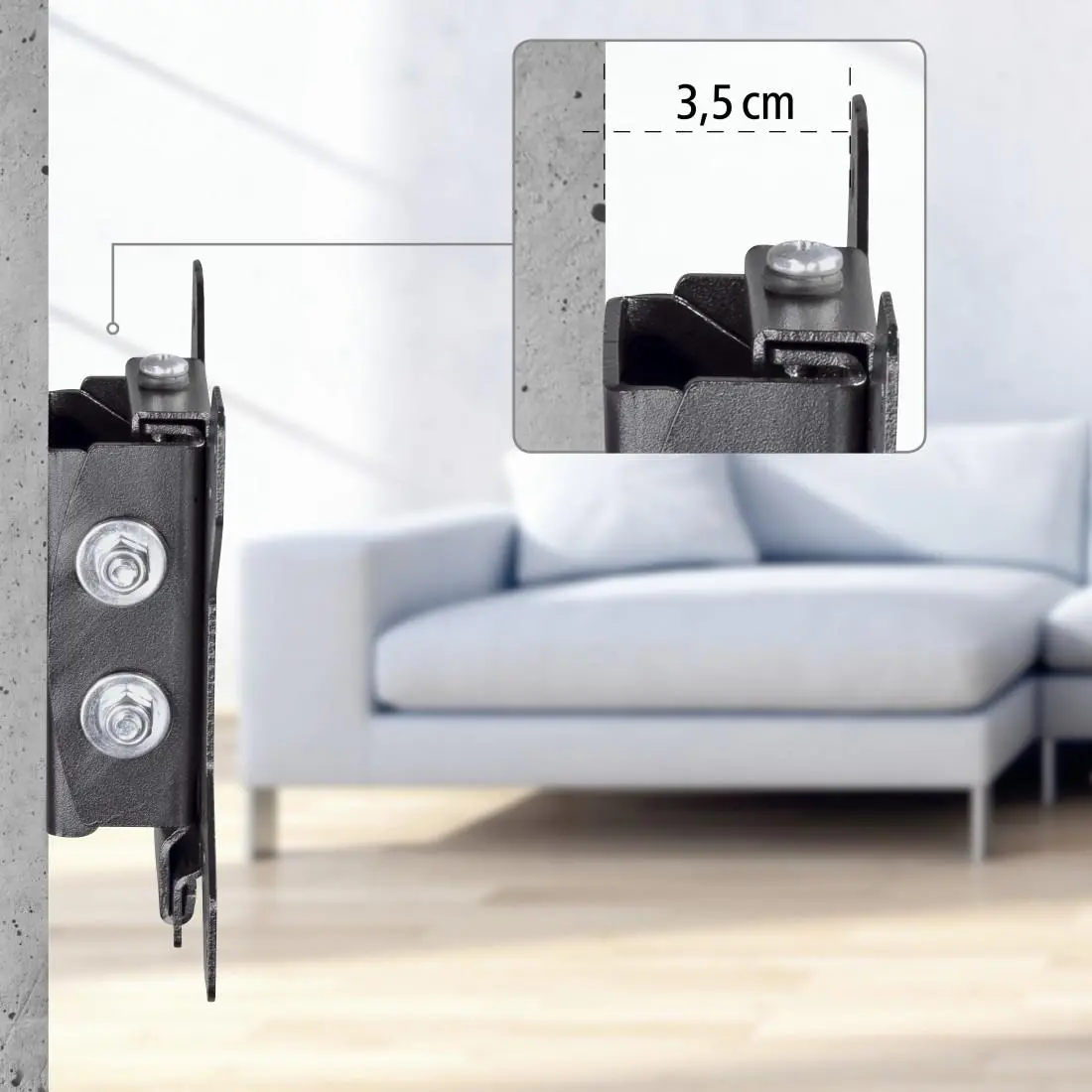 HAMA Suport de perete pentru TV, înclinabil, 66 cm (26") până la 30 kg - image 5