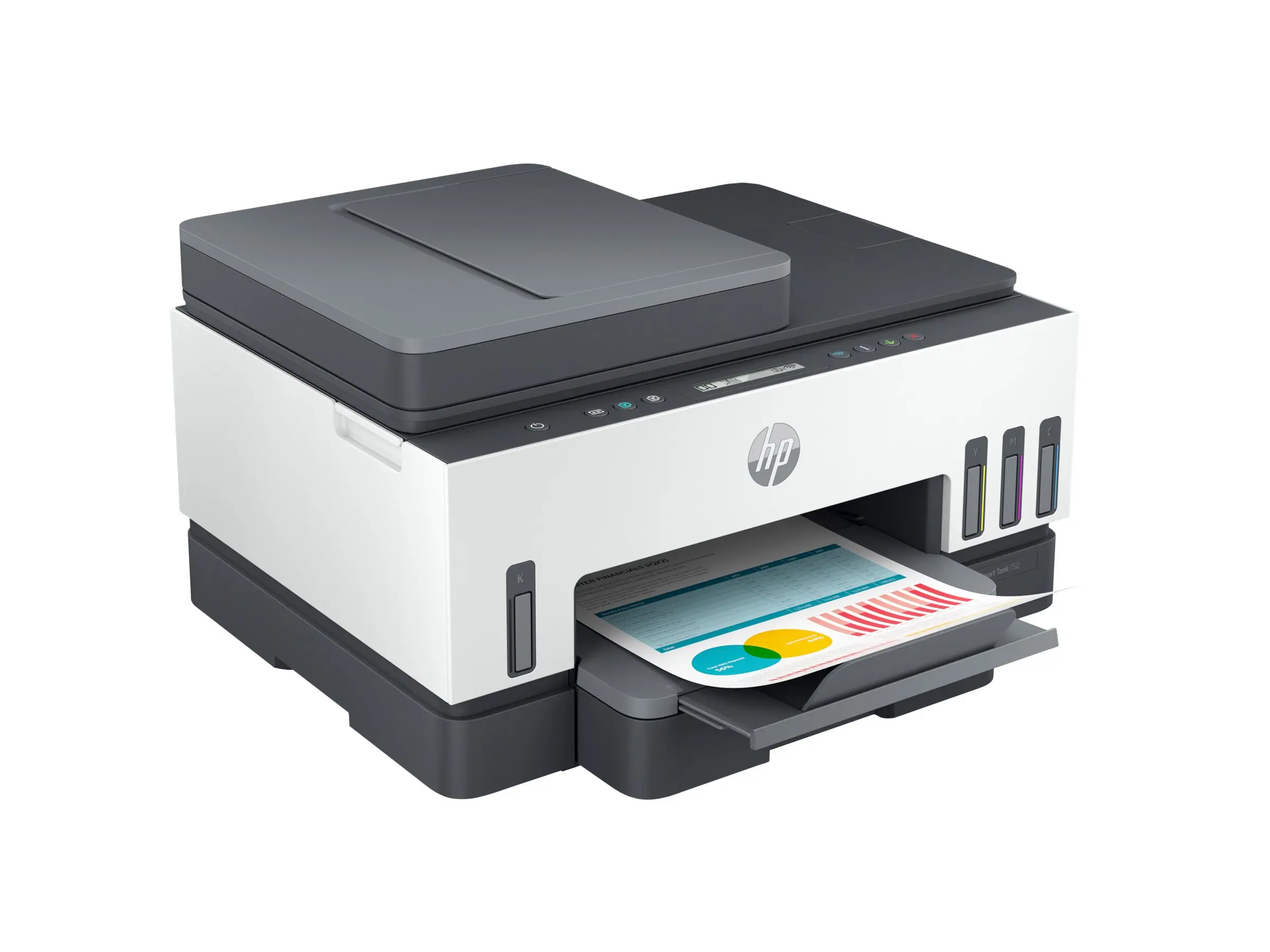 HP Smart Tank 750 All-in-One A4 Color Dual-band WiFi Ethernet Print Scan Copy Inkjet 15/9ppm - image 4