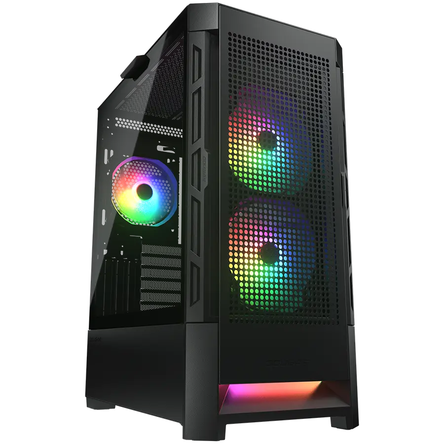 COUGAR AIRFACE RGB Κουτί PC, Mid Tower, Μαύρο
