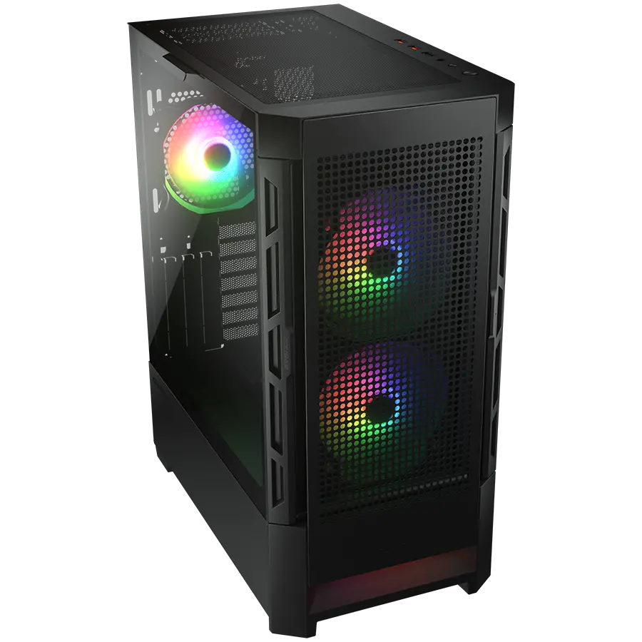 COUGAR AIRFACE RGB Carcasă PC, Mid Tower, Negru - image 2