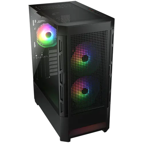 COUGAR AIRFACE RGB Κουτί PC, Mid Tower, Μαύρο - 3