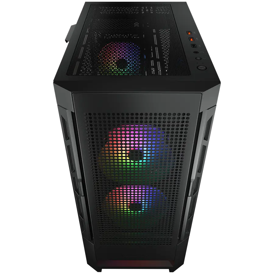 COUGAR AIRFACE RGB PC Case, Mid Tower, Black - image 4