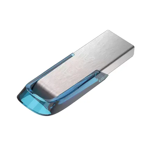 Memorie USB SanDisk Ultra Flair, USB 3.0, 128GB, albastru - 4