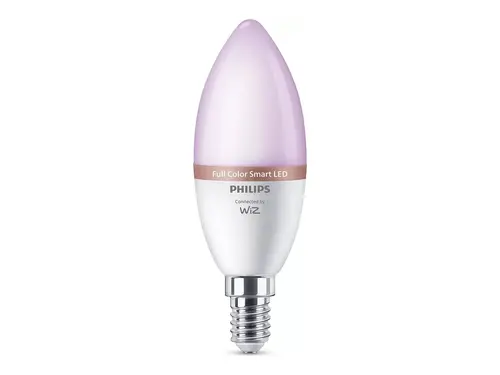 PHILIPS set Smart Becuri LED 3buc 40 W C37 E14 - 1