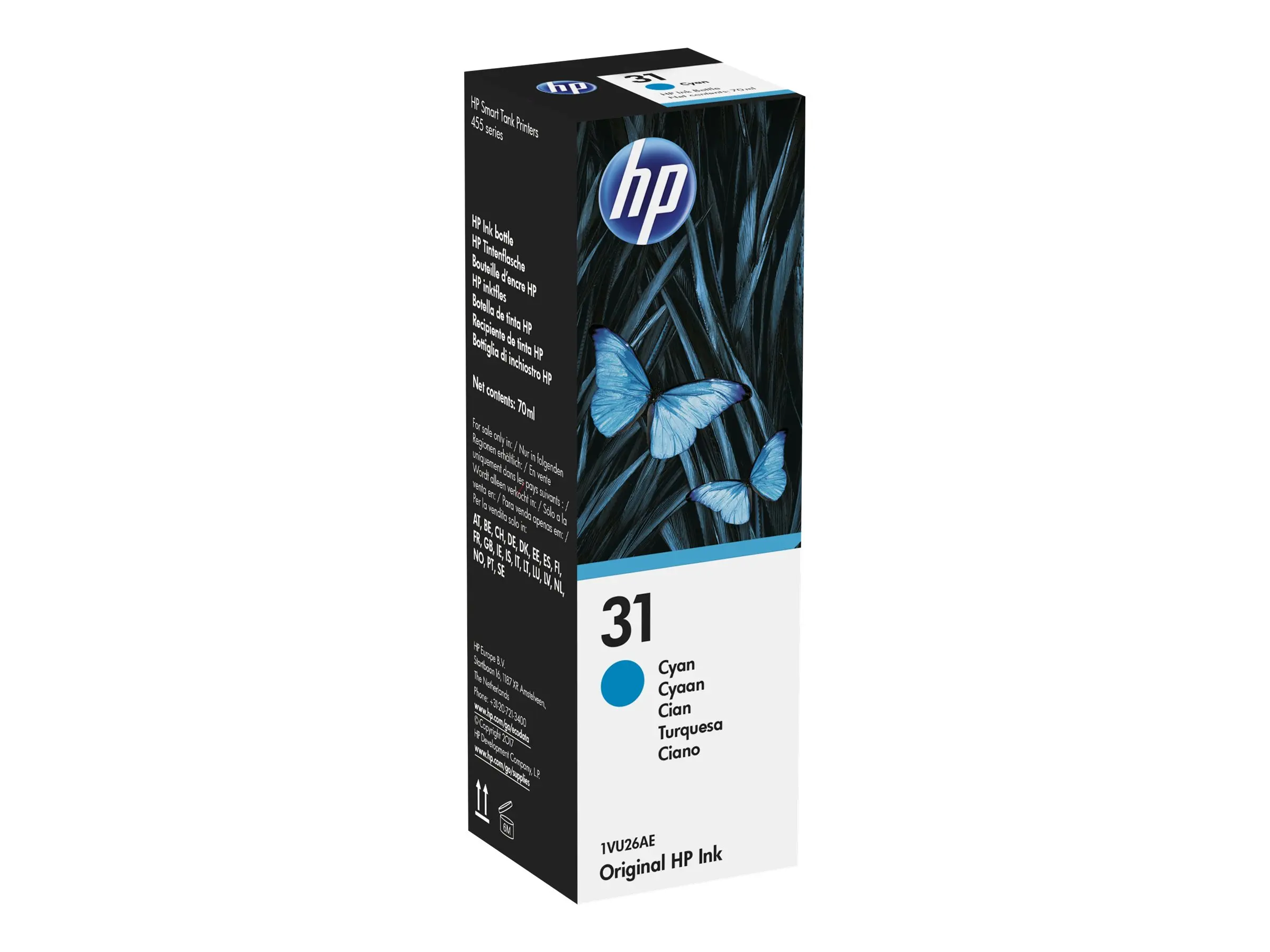 HP 31 Cyan Original Ink Bottle - image 10