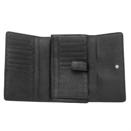 Дамски портфейл ROSSI - черен - image 5