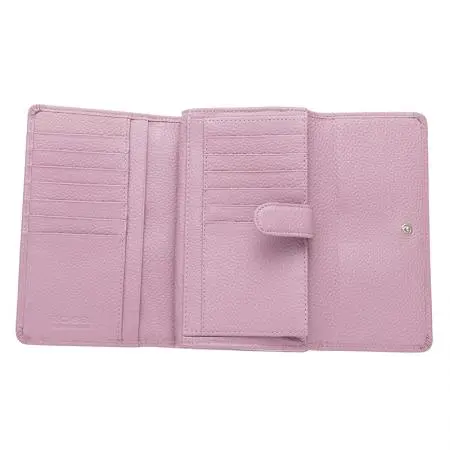 Γυναικείο πορτοφόλι χρώμα λεβάντα ROSSI - 6