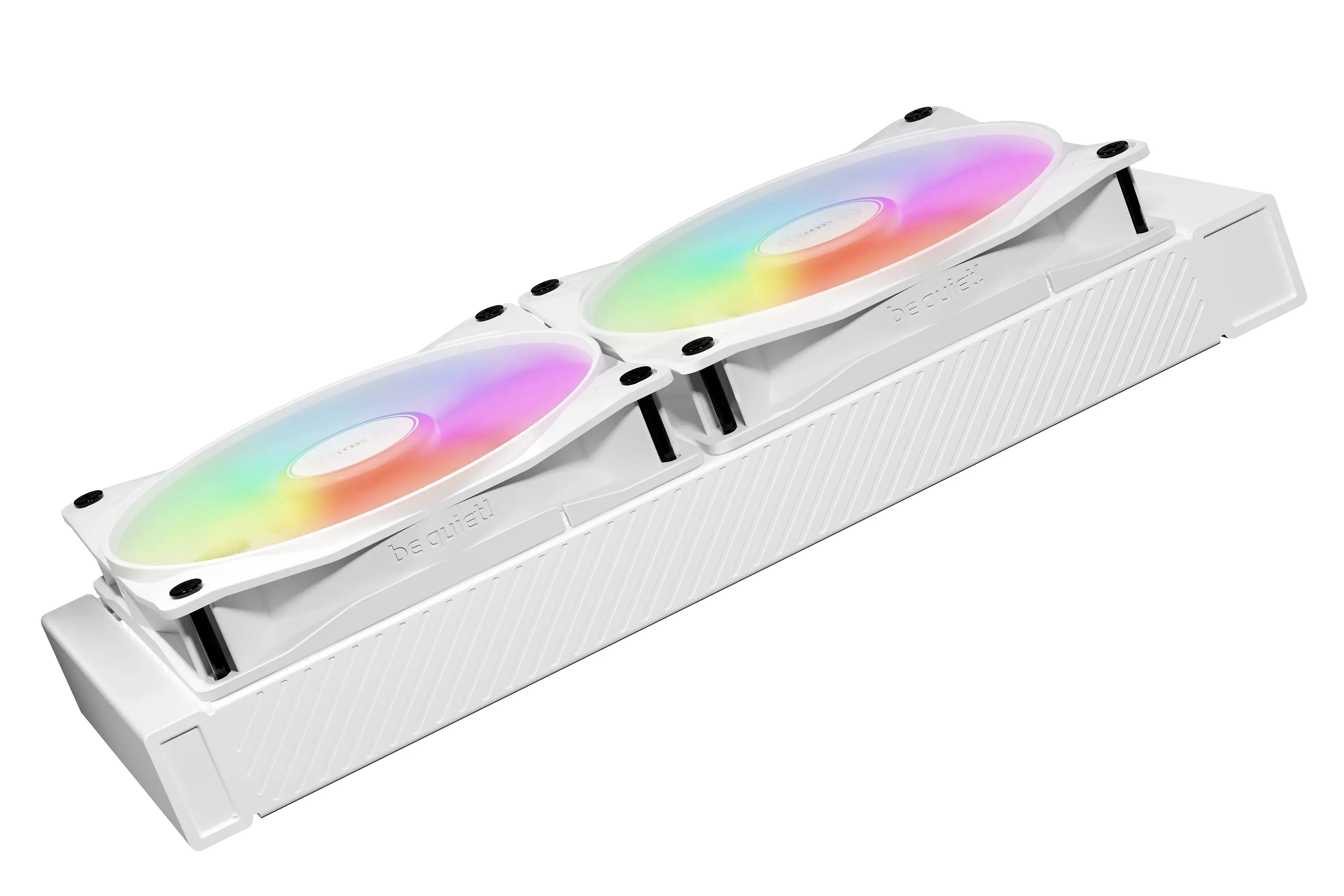 be quiet! комплект вентилатори Fan Pack 3-in-1 3 x 140mm - LIGHT WINGS LX 140mm PWM high-speed White Triple-Pack - image 2