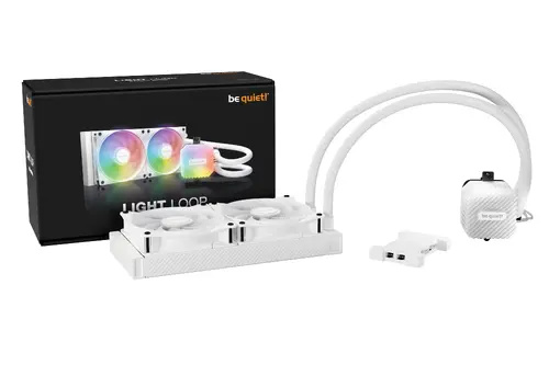 be quiet! водно охлаждане Water Cooling - LIGHT LOOP 240mm White - image 5