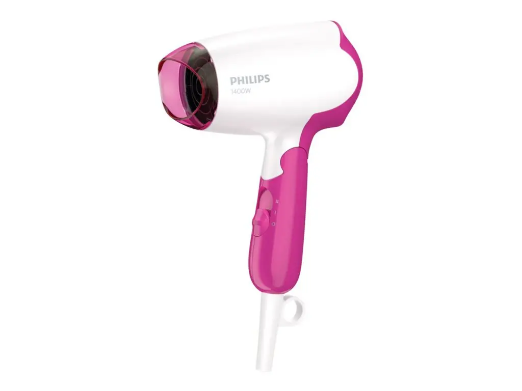 PHILIPS Uscător de păr 1400W mâner pliabil 2 setări de viteză