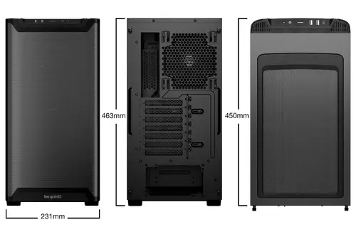 be quiet! кутия Case ATX - Pure Base 501 Airflow Window Black - image 1