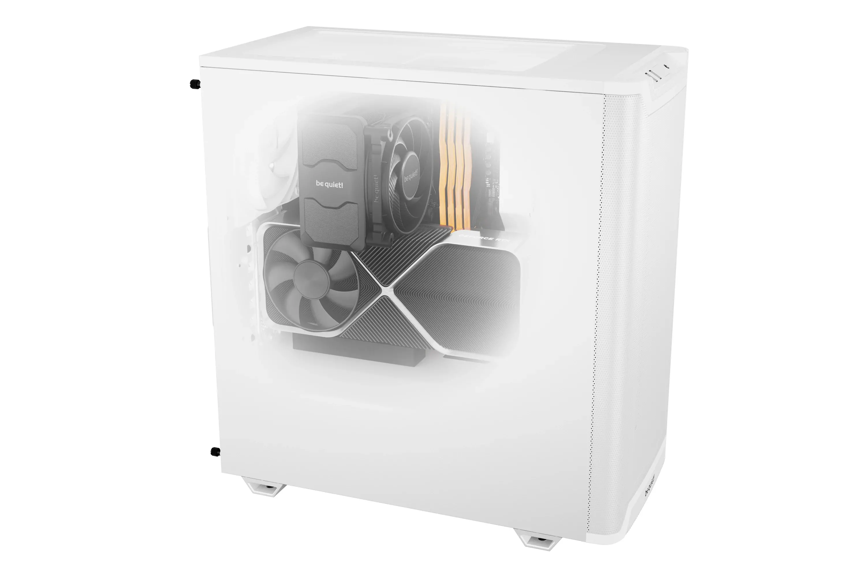be quiet! Κουτί Case ATX - Pure Base 501 Airflow Λευκό - image 4