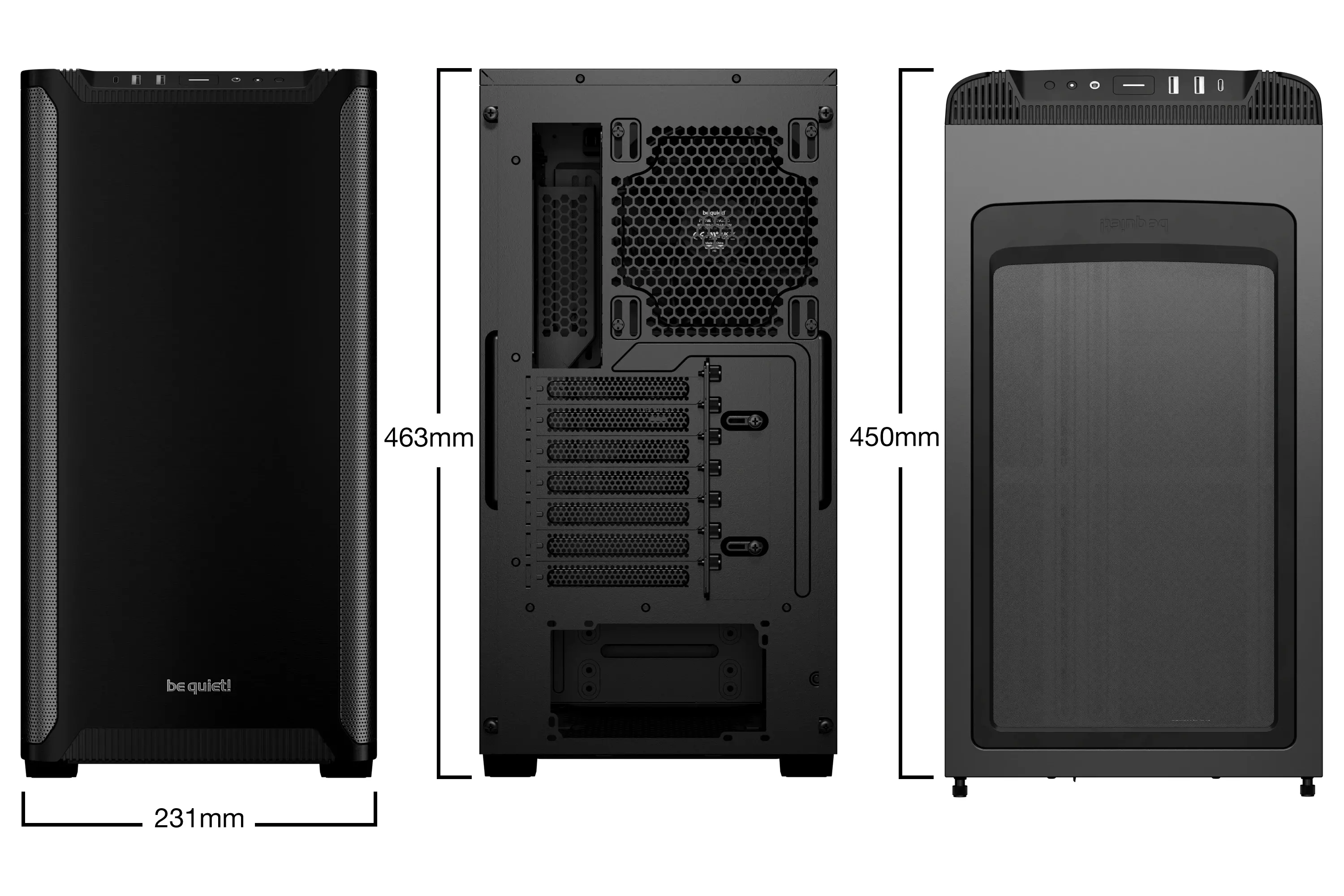 be quiet! carcasă Case ATX - Pure Base 501 - image 1