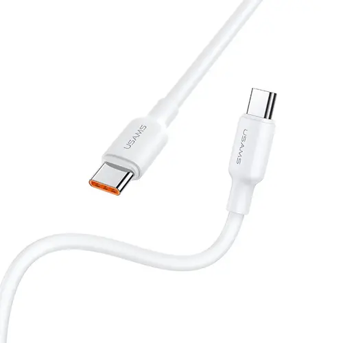 Cablu Usams U84 Type-C la Type-C PD 100W de încărcare și date, 2m - 1