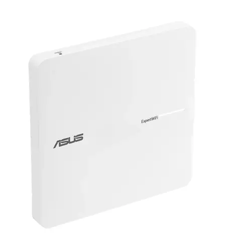 Аксес-пойнт, Asus Business PoE Access Point ExpertWiFi EBA63, AX3000, Dual-Band, Quad-Core 1.7GHz CPU, 256MB/512MB Flash/RAM, Gigabit, OFDMA, Beamforming, WPA, WPS, SSH, 5 SSIDs, SDN, PoE & PoE+, wall mounting/ceiling,White - image 4