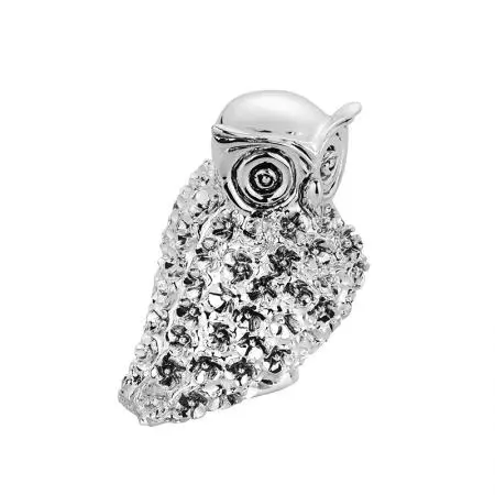 Bufniță argintie - 11 cm - image 1