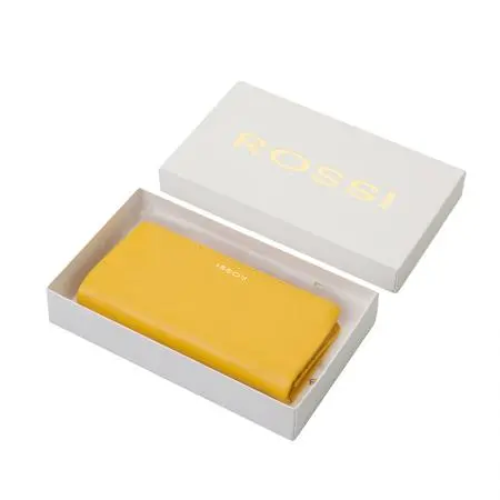 Дамско портмоне цвят Жълто - ROSSI - image 6