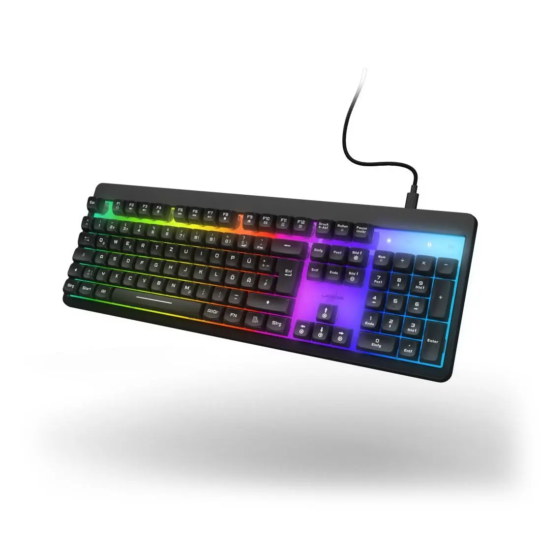 Hama Urage Exodus 215 Illuminated Gaming πληκτρολόγιο USB, με κυριλλικούς χαρακτήρες - image 1