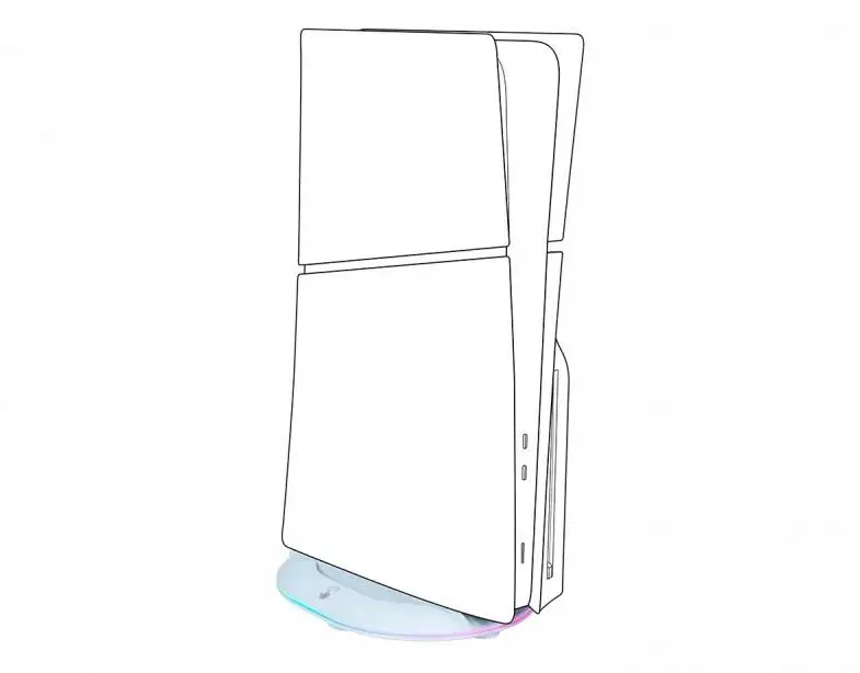 Κάθετη βάση Nacon, Για κονσόλα με hub PS5 Slim - image 1