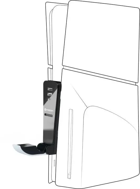 Зарядно и хъб Nacon, За конзола PS5 Slim - image 1