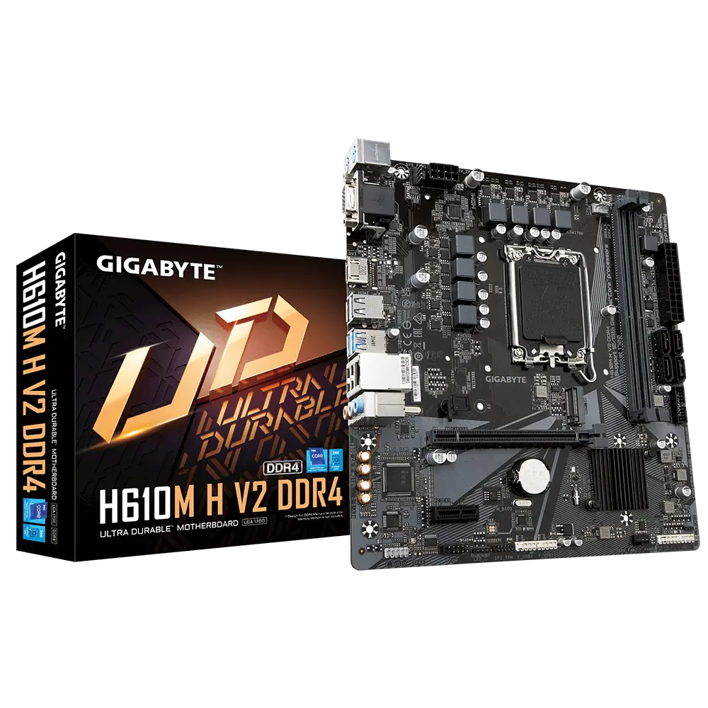 Дънна платка, GIGABYTE GB H610M H V2 /LGA1700