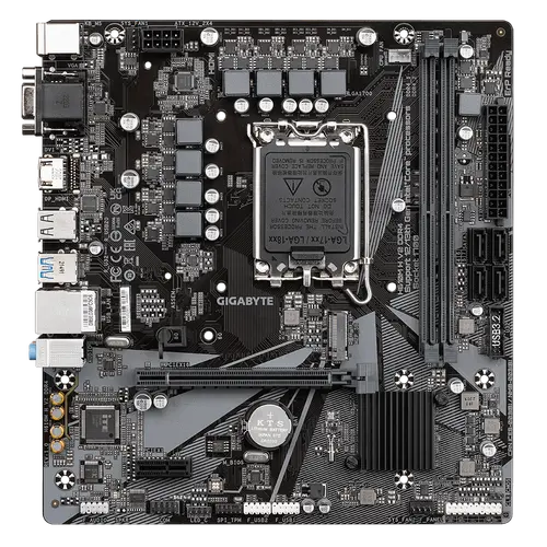 Дънна платка, GIGABYTE GB H610M H V2 /LGA1700 - image 1