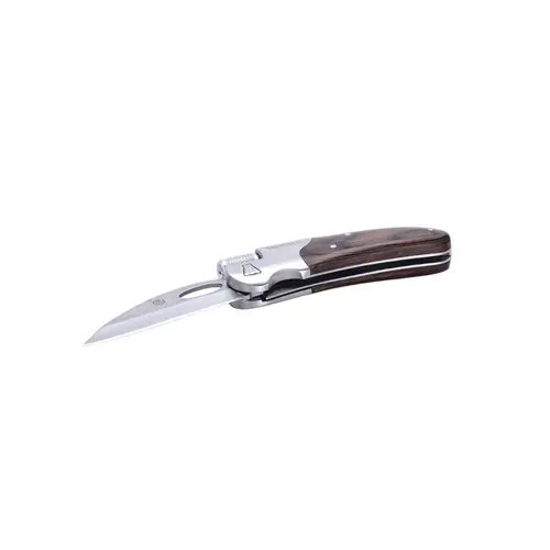 Комплект нож с фенерче LAGUIOLE FOLDABLE HUNTING KNIFE DARK LED